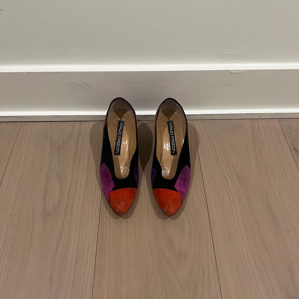 Maud Frizon Multicolor Heels Size 36.5